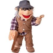 Handspeelpop Grootvader 65 cm - Living Puppets W500